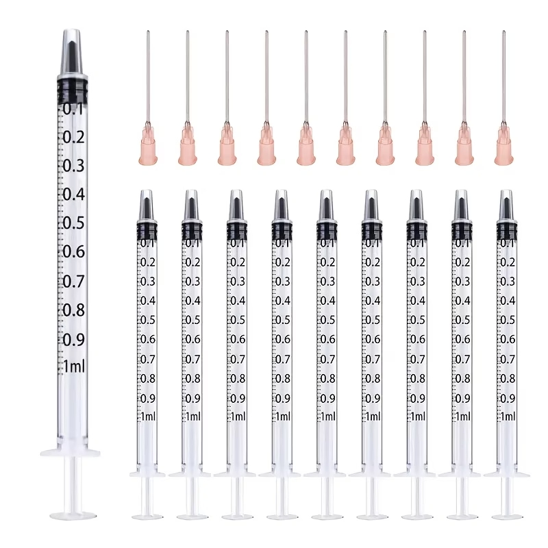 Feeding - 1ml Syringe + Pink Plastic Blunt