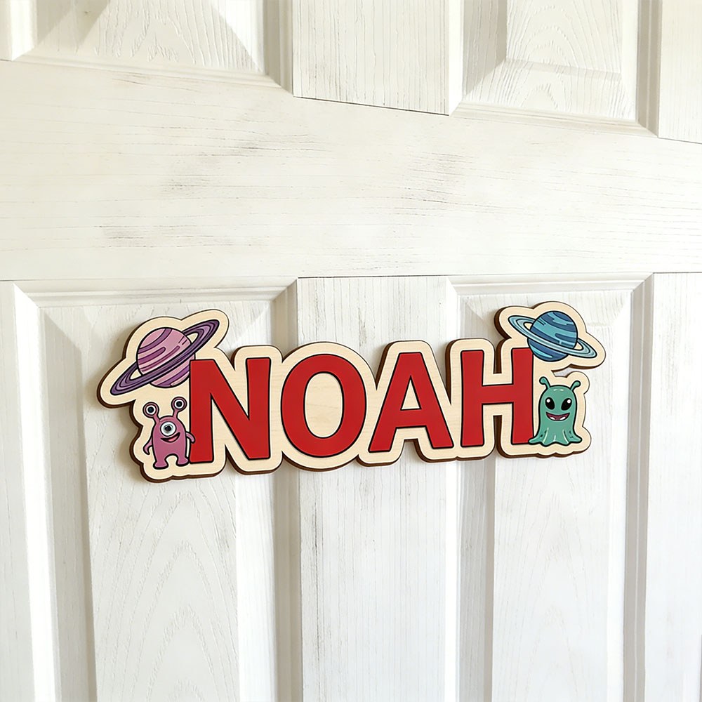 Personalized Alien & Planet Na - Nursery review and price