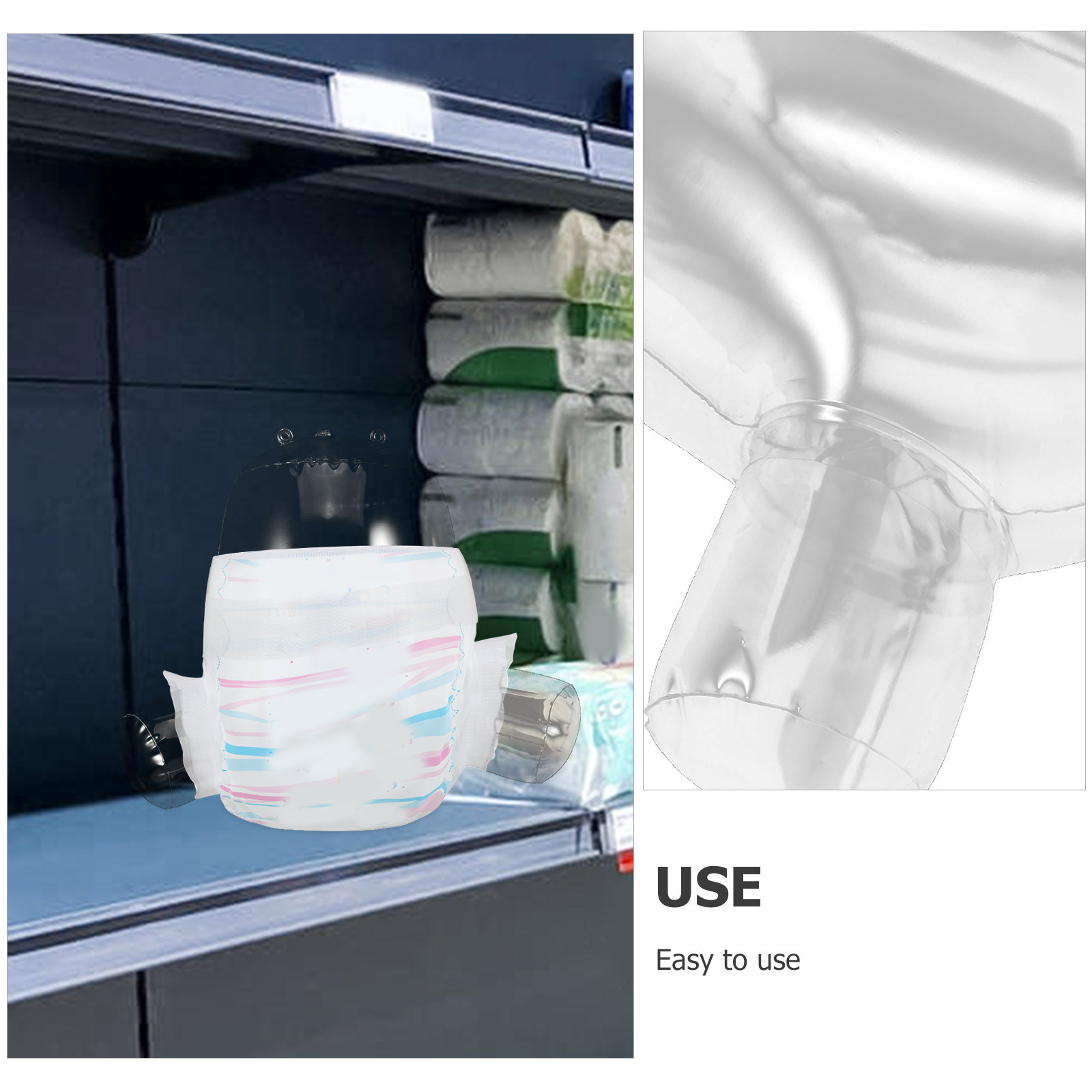 2pcs Inflatable Diaper Display - Diapering review and price