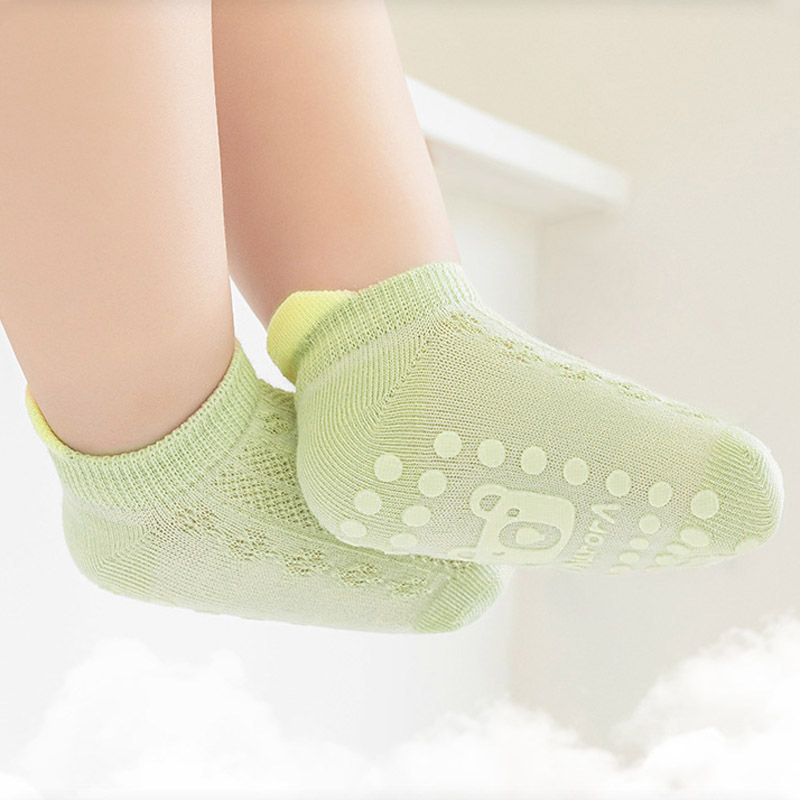 5 Pairs Kids Non-Slip Socks Cu - Unisex Baby Socks Non Slip review and price