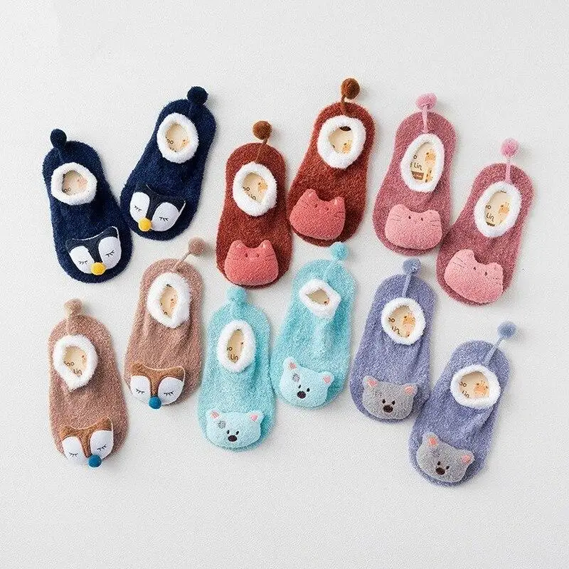 Baby Socks Winter Thick Warm N - Unisex Baby Socks Non Slip review and price