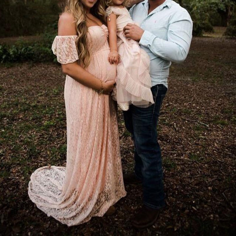 Pregnant Women Off Shoulder Ru - Maternity Wear review and price