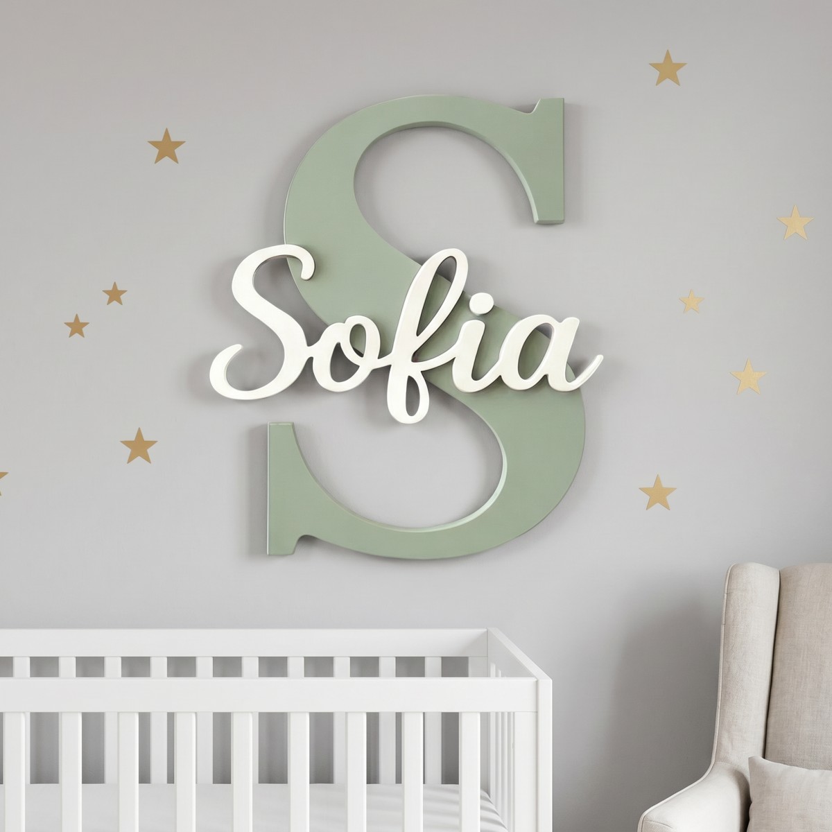 1Pc Custom Minimalist Wooden N - Nursery review and price